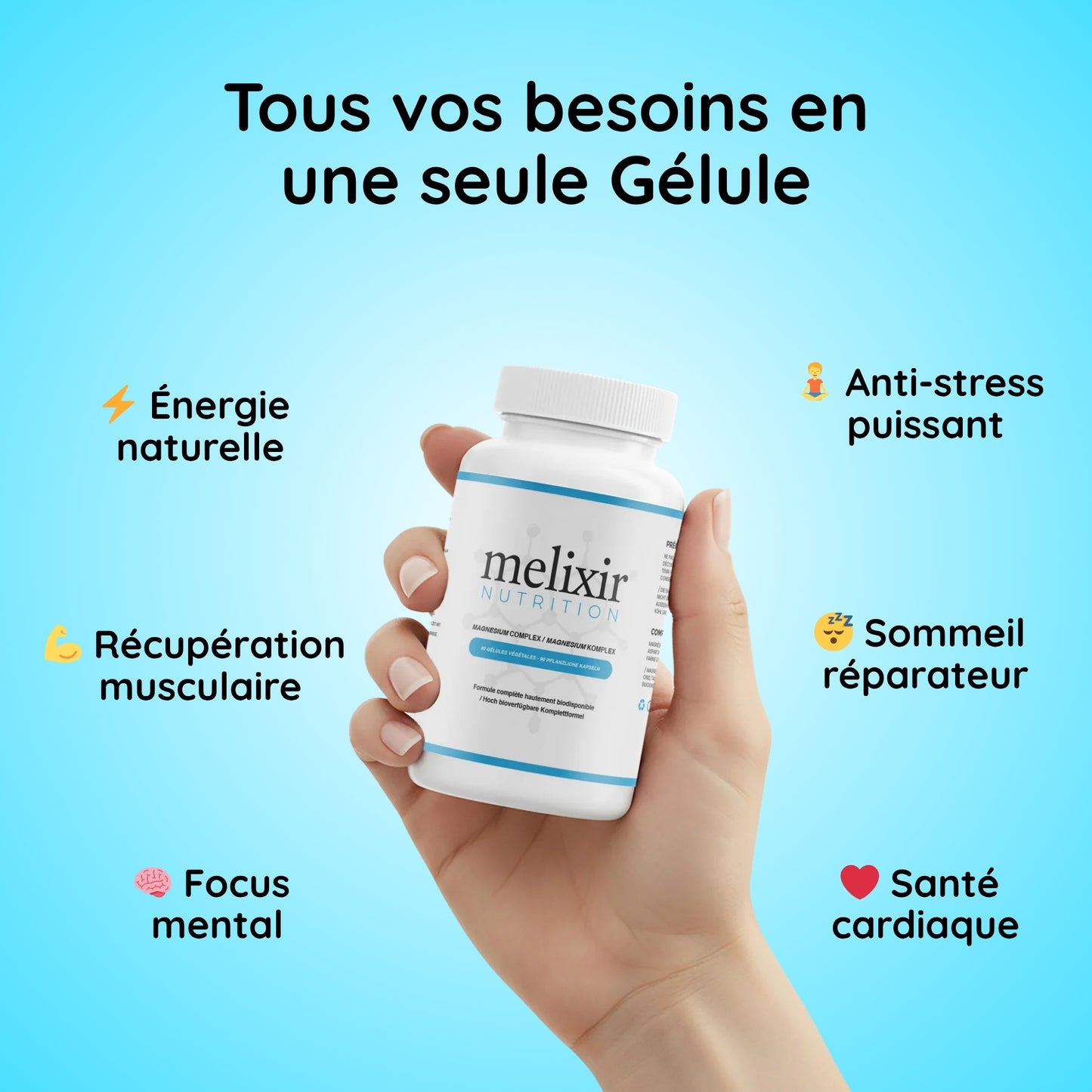 Melixir™ Magnesium Complex – La Formule 8-en-1